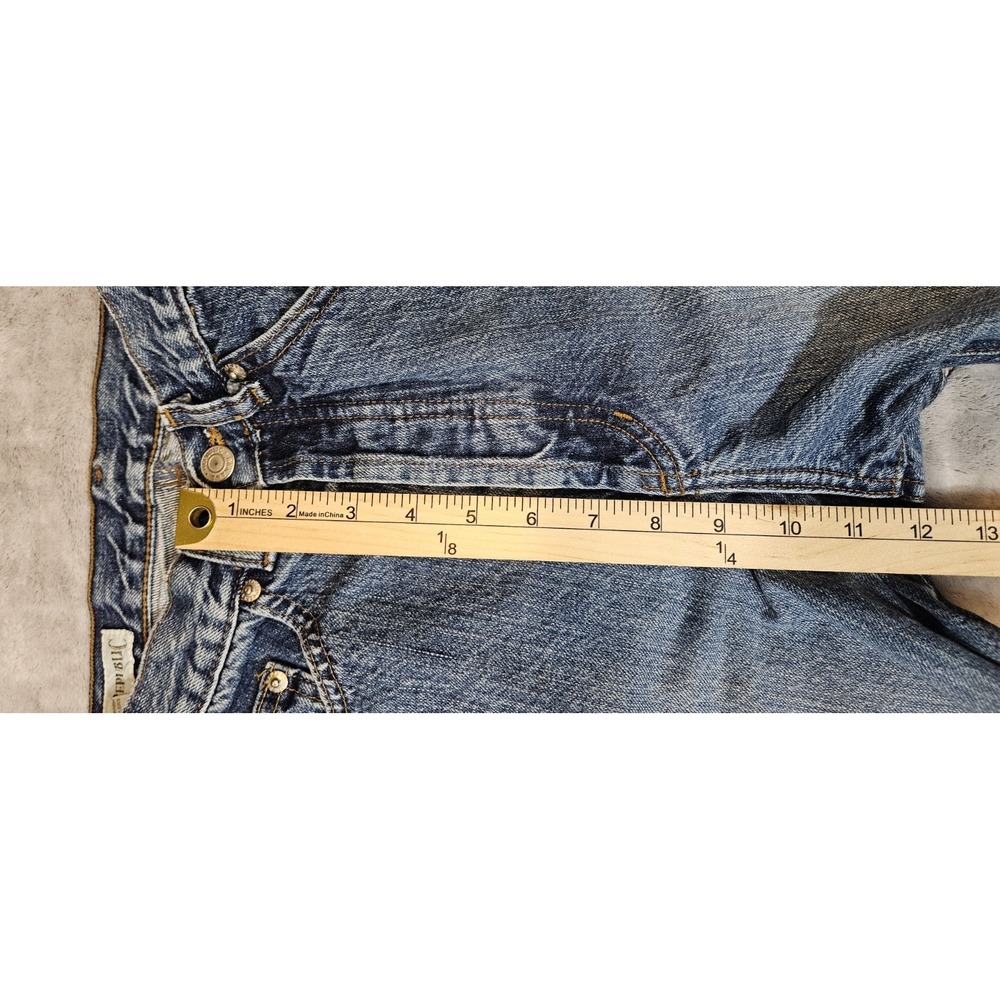 Vintage Banana Republic Women's Button Fly Jeans Size 8 High Waist Slim 25X31 - Picture 4 of 8